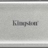 Внешний диск SSD Kingston XS2000, 4ТБ, серый [sxs2000/4000g]