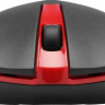 Мышь A4TECH G3-200N, оптическая, беспроводная, черный и красный