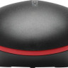 Мышь A4TECH G3-200N, оптическая, беспроводная, черный и красный