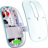 Мышь Defender Ixes MM-999, оптическая, беспроводная, USB, прозрачный [52999]