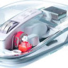 Мышь Defender Ixes MM-999, оптическая, беспроводная, USB, прозрачный [52999]