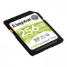 Карта памяти SDXC UHS-I U3 Kingston Canvas Select Plus 256 ГБ, 100 МБ/с, Class 10, SDS2/256GB, 1 шт., без адаптера