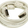 Кабель DVI NingBo DVI-D Dual Link (m) - DVI-D Dual Link (m), ферритовый фильтр , 3м, блистер, серый [rd-dvi-3-br]