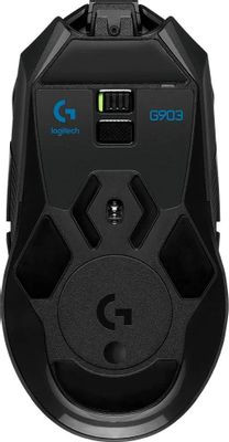 Мышь Logitech G903 LightSpeed Hero, игровая, оптическая, беспроводная, USB, черный [910-005672]