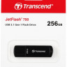 Флешка USB Transcend Jetflash 700 256ГБ, USB3.0, черный [ts256gjf700]