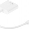 Переходник Display Port miniDisplayPort (m) - VGA (f), белый