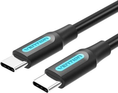 Кабель USB2.0 VENTION COSBF, USB Type-C (m) (прямой) - USB Type-C (m) (прямой), круглое, 1м