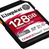 Карта памяти SDXC UHS-II Kingston Canvas React Plus 128 ГБ, 280 МБ/с, Class 10, SDR2V6/128GB, 1 шт., без адаптера