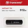 Флешка USB Transcend Jetflash 700 512ГБ, USB3.0, черный [ts512gjf700]