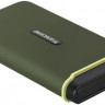 Внешний диск SSD Transcend TS500GESD380C, 500ГБ, темно-зеленый