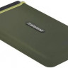Внешний диск SSD Transcend TS500GESD380C, 500ГБ, темно-зеленый