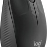 Мышь Logitech M190, оптическая, беспроводная, USB, черный и темно-серый [910-005905/910-005902]