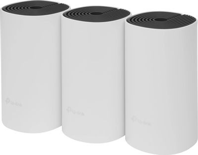 Бесшовный Mesh роутер TP-LINK Deco E4, AC1200, белый, 3 шт. в комплекте [deco e4(3-pack)]