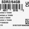 Карта памяти SDXC UHS-II U3 Kingston Canvas React Plus 64 ГБ, 300 МБ/с, 90X, Class 10, SDR2/64GB, 1 шт., без адаптера