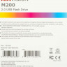 Флешка USB Hikvision M200 64ГБ, USB2.0, серебристый [hs-usb-m200/64g]