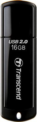 Флешка USB Transcend Jetflash 350 16ГБ, USB2.0, черный [ts16gjf350]