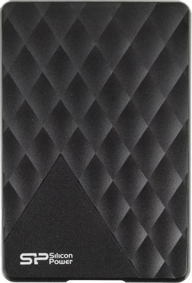 Внешний диск HDD Silicon Power Diamond D06, 2ТБ, черный [sp020tbphdd06s3k]