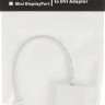 Переходник Display Port miniDisplayPort (m) - DVI (f), белый