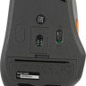 Мышь A4TECH Fstyler FG30S, оптическая, беспроводная, USB, серый и оранжевый [fg30s orange]