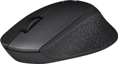 Мышь Logitech M330 Silent Plus, оптическая, беспроводная, USB, черный [910-004909]