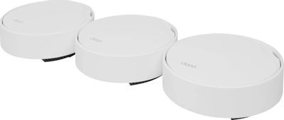 Бесшовный Mesh роутер TP-LINK Deco X50-PoE(3-pack), AX3000, белый, 3 шт. в комплекте