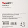 Флешка USB Hikvision M200R 64ГБ, USB2.0, черный [hs-usb-m200r/64g]
