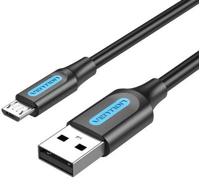 Кабель USB2.0 VENTION COLBH, USB 2.0 A(m) - micro USB B (m), круглое, 2м
