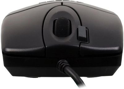 Мышь A4TECH OP-620DS, оптическая, проводная, USB, черный