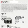 Карта памяти SDXC UHS-I U3 Kingston Canvas Go! Plus 256 ГБ, 170 МБ/с, Class 10, SDG3/256GB, 1 шт., без адаптера