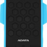 Внешний диск HDD A-Data DashDrive Durable HD720, 2ТБ, синий [ahd720-2tu31-cbl]