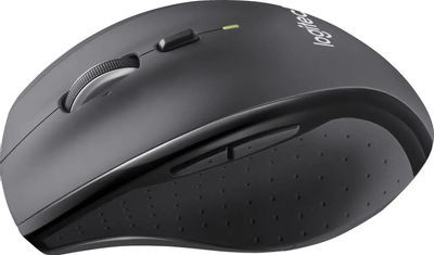 Мышь Logitech M705, оптическая, беспроводная, USB, серый и черный [910-001949/910-006034]