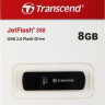 Флешка USB Transcend Jetflash 350 8ГБ, USB2.0, черный [ts8gjf350]