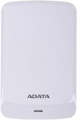 Внешний диск HDD A-Data HV320, 1ТБ, белый [ahv320-1tu31-cwh]