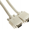 Кабель VGA DB15 (m) - DB15 (m), ферритовый фильтр , 30м, белый [cable30]
