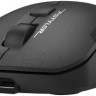 Мышь A4TECH Fstyler FG16CS Air, оптическая, беспроводная, USB, черный [fg16cs air black]