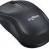 Мышь Logitech Silent M220, оптическая, беспроводная, USB, темно-серый [910-004878]