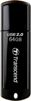 Флешка USB Transcend Jetflash 350 64ГБ, USB2.0, черный [ts64gjf350]