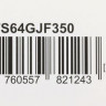Флешка USB Transcend Jetflash 350 64ГБ, USB2.0, черный [ts64gjf350]