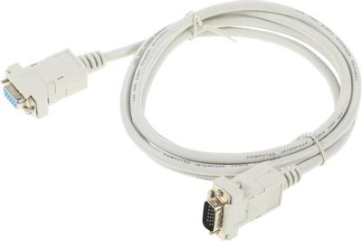 Кабель-удлинитель VGA NingBo VGA (m) - VGA (f), 1.8м, серый [rcab015-06]