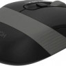 Мышь A4TECH Fstyler FM10T, оптическая, проводная, USB, серый и черный [fm10t grey]