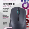 Мышь Defender Effect X MS-095, оптическая, беспроводная, USB, черный [52095]