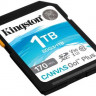 Карта памяти SDXC UHS-I U3 Kingston Canvas Go! Plus 1024 ГБ, 170 МБ/с, Class 10, SDG3/1TB, 1 шт., без адаптера
