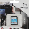 Карта памяти SDXC UHS-I U3 Kingston Canvas Go! Plus 1024 ГБ, 170 МБ/с, Class 10, SDG3/1TB, 1 шт., без адаптера