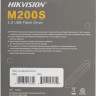 Флешка USB Hikvision M200S 32ГБ, USB3.0, серебристый и черный [hs-usb-m200s/32g/u3]