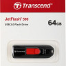 Флешка USB Transcend Jetflash 590 64ГБ, USB2.0, черный [ts64gjf590k]