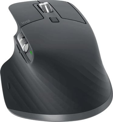 Мышь Logitech MX Master 3S, оптическая, беспроводная, USB, графитовый [910-006559]