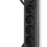 Сетевой фильтр Buro 500SH-3-B, 3м, черный