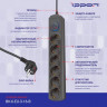 Сетевой фильтр Buro 500SH-3-B, 3м, черный