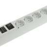 Сетевой фильтр Philips CHP2155WA/51, 2м, белый