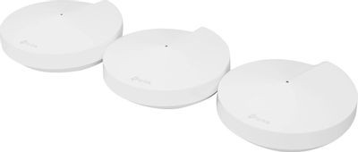 Бесшовный Mesh роутер TP-LINK Deco M5, AC1300, белый, 3 шт. в комплекте [deco m5(3-pack)]